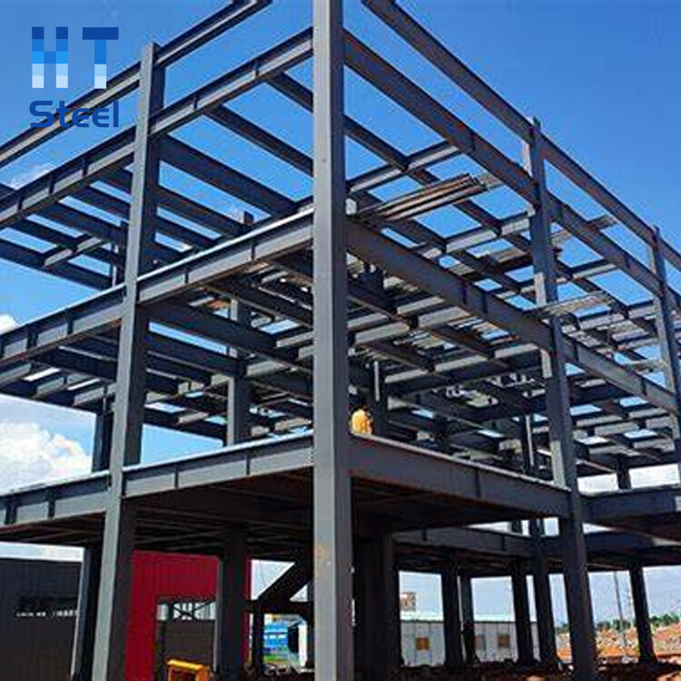HDG Construction Fabrication Prefabricated Steel Structure For Build Warehouse