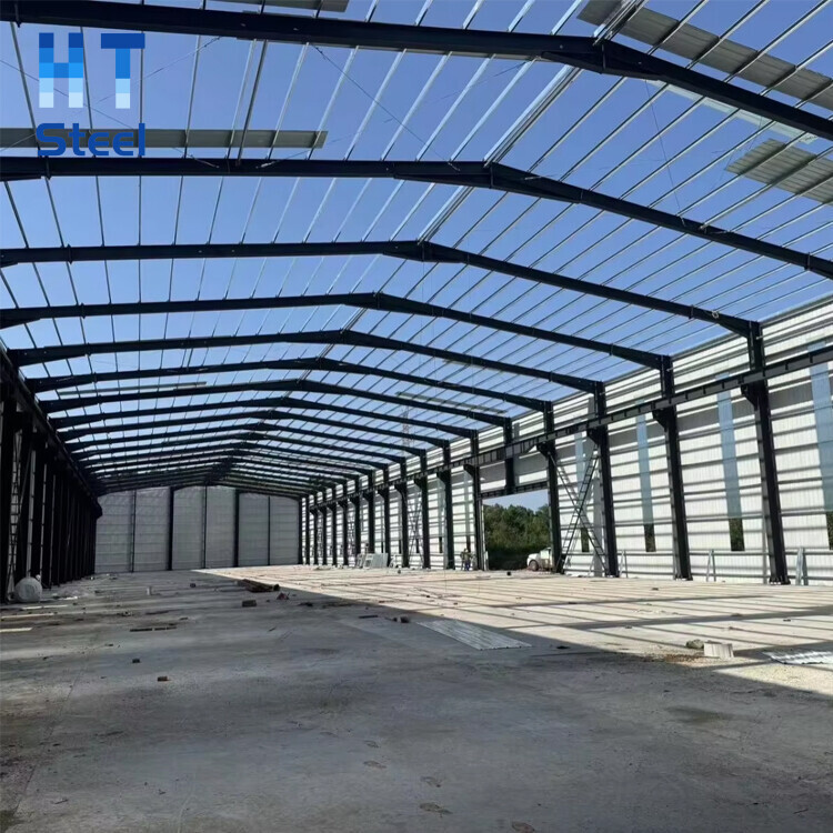Steel Structures Prefabricated Warehouse Workshop Building Metal Manufacturer Structural Steel Frame Construction