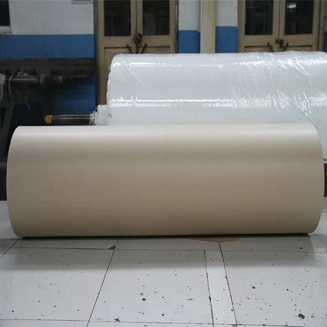 Factory direct sale 25g white board paper food packaging shopping bag white kraft paper