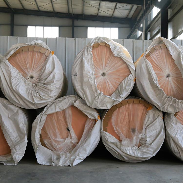 Customized disposable coated paper cup processing coated paper can be printed for slitting and product