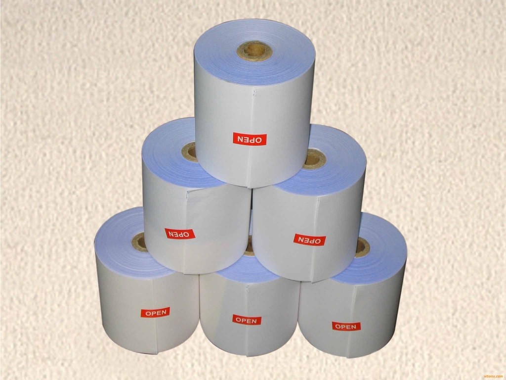 Thermal Paper Till Roll 80x80 Jumbo Roll 55gsm Roll Paper Single Cash Register Paper 2 Containers print