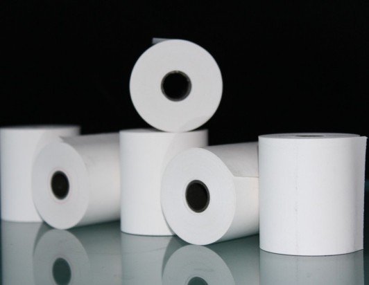 Thermal Paper Till Roll 80x80 Jumbo Roll 55gsm Roll Paper Single Cash Register Paper 2 Containers print