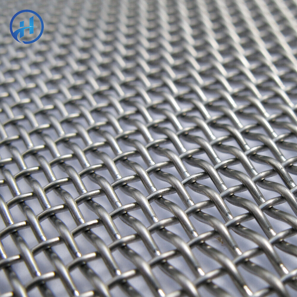 Hot-dip Galvanized Square Woven Wire Mesh