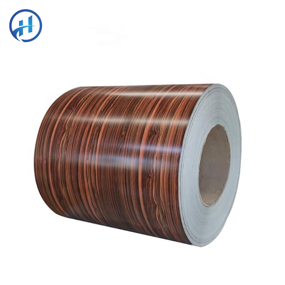 Wood Grain Color Coated Roll Coil Wood Grain Color Coated Roll Coil