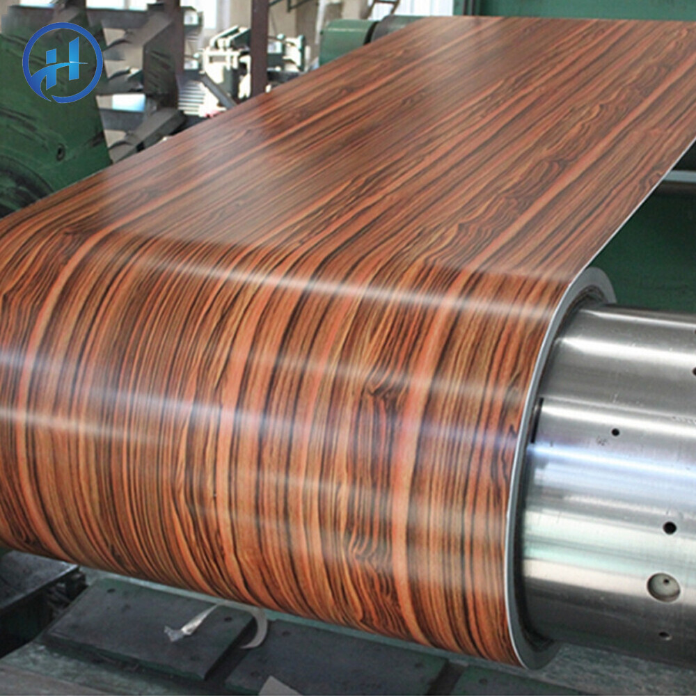 Wood Grain Color Coated Roll Coil