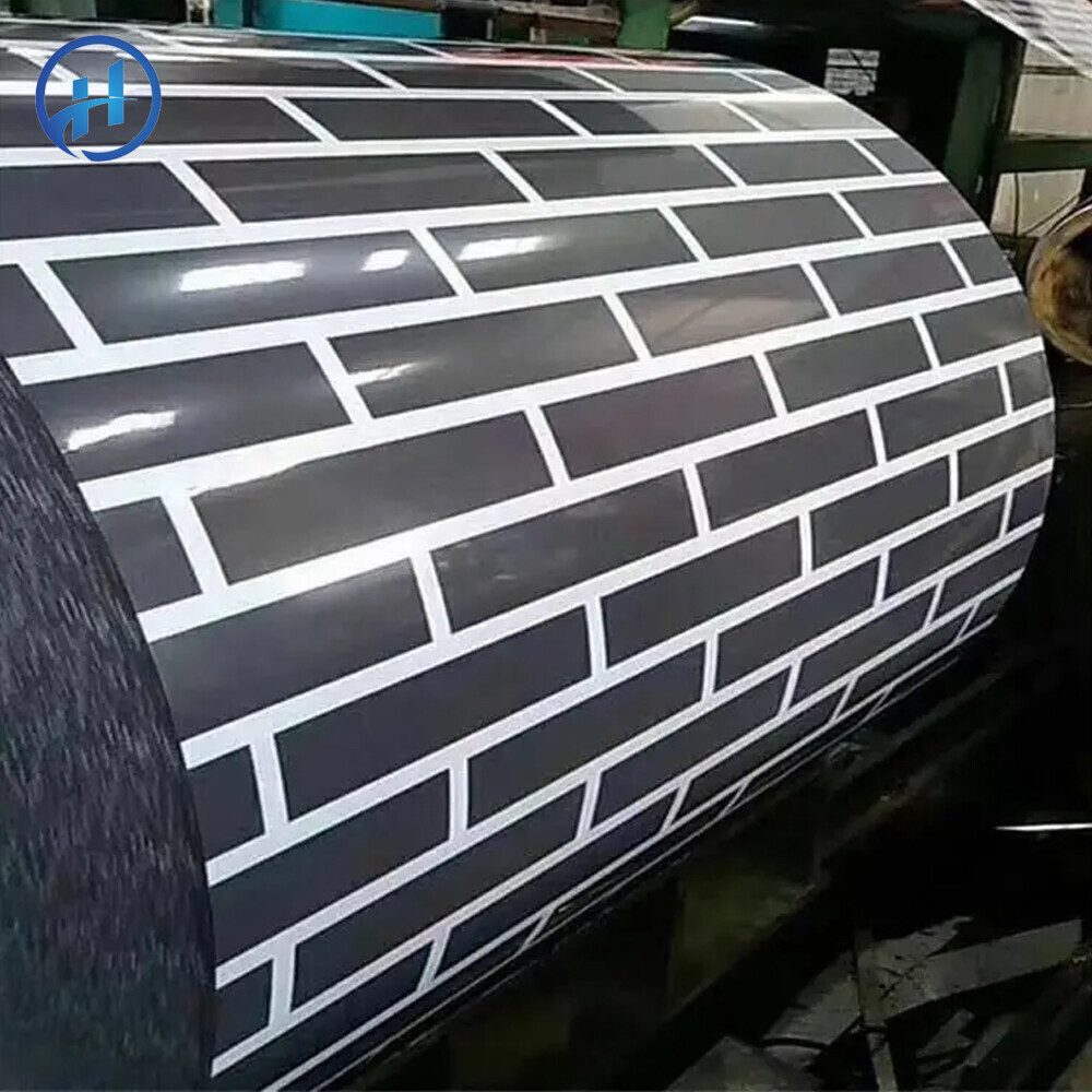 Printed color coated roll