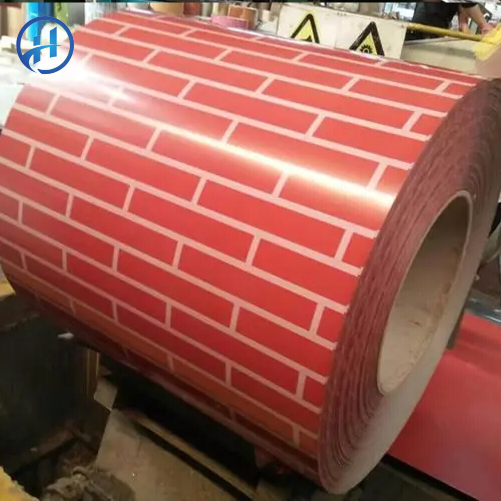 Printed color coated roll