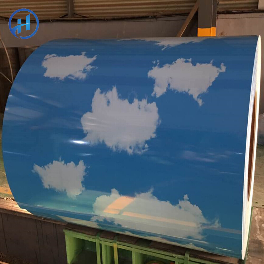 Printed color coated roll ppgi