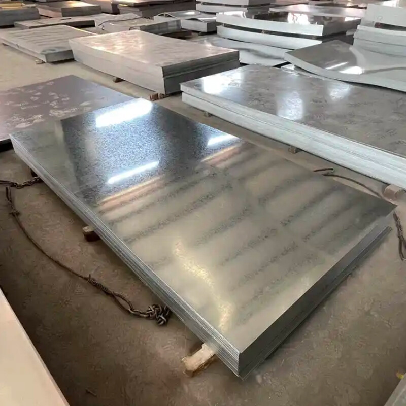 Galvanized plate