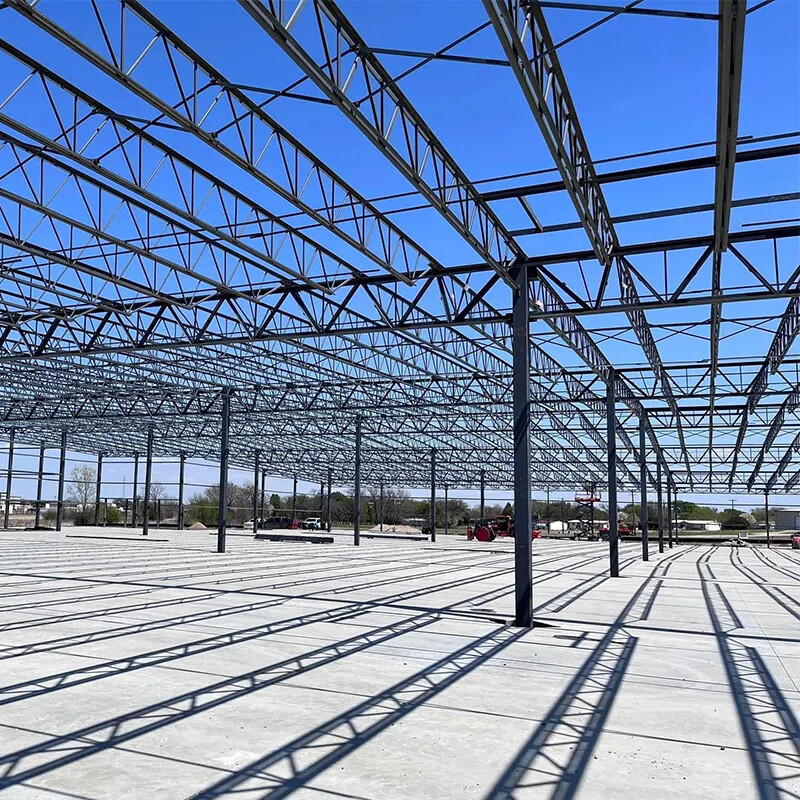 High Strength Steel Structure Frame Industrial Buildings Construction