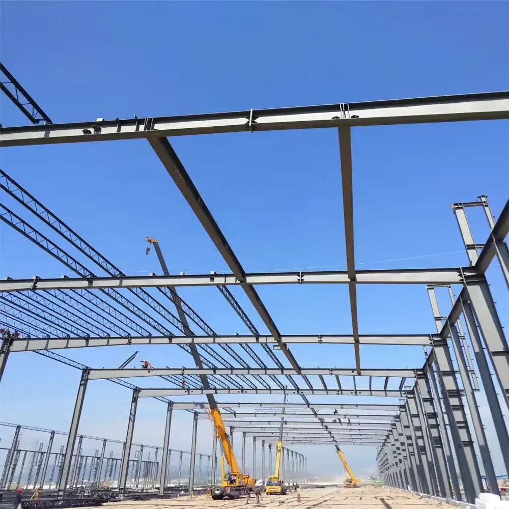 Steel structure warehouse