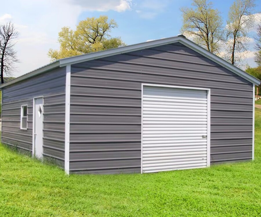 Steel structure garage