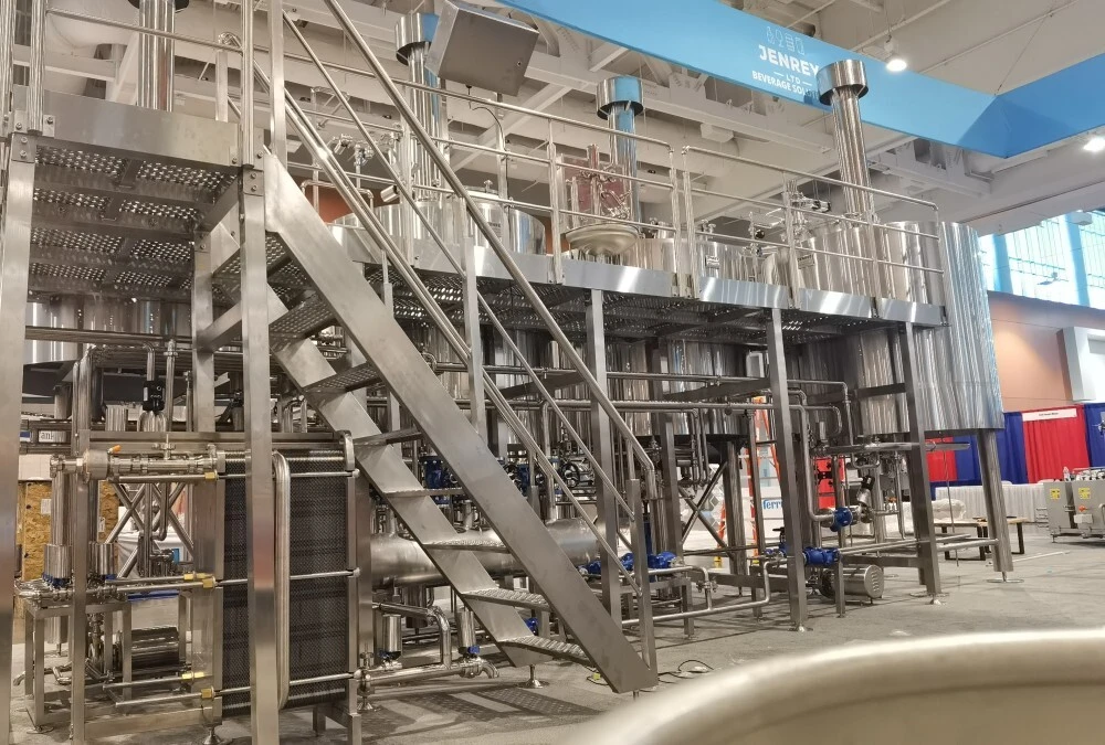 Sistema de elaboración de cerveza automático de cuatro recipientes de 20BBL