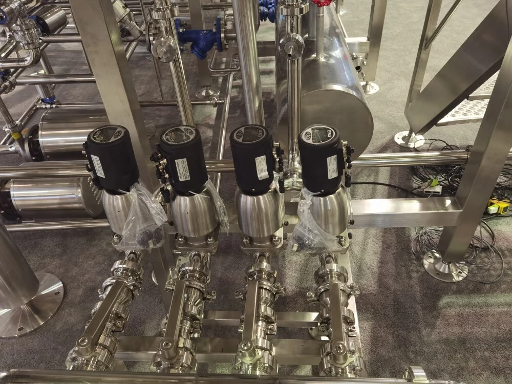 Sistema de elaboración de cerveza automático de cuatro recipientes de 20BBL