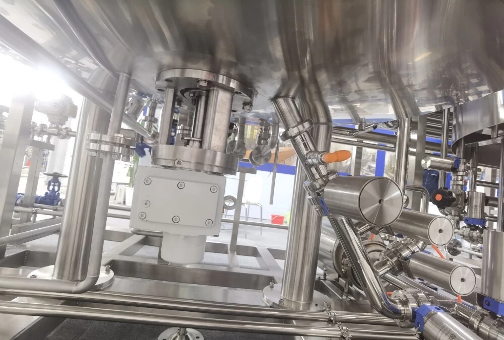 1000L 3 Vessel Brewing Equipment Fully Automatic