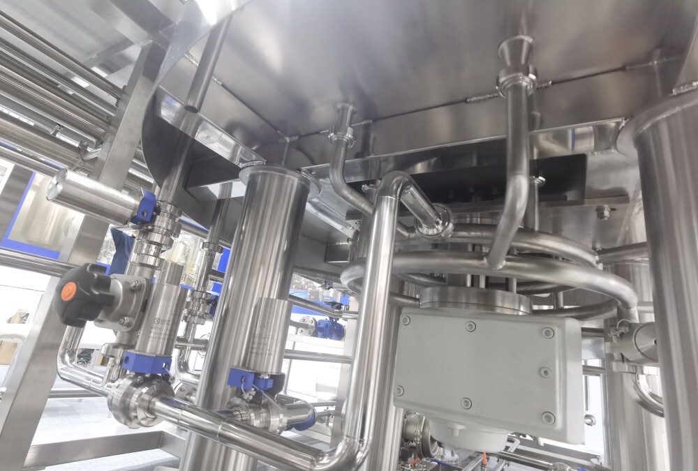 Equipo de elaboración de cerveza de 3 recipientes 1000L totalmente automático