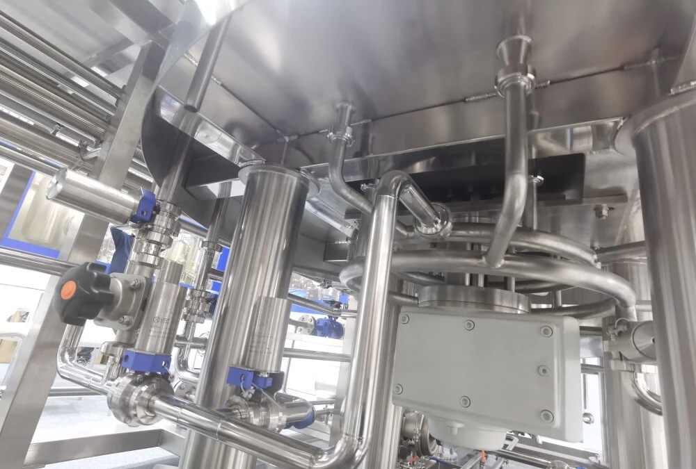1000L 3 Vessel Brewing Equipment Fully Automatic