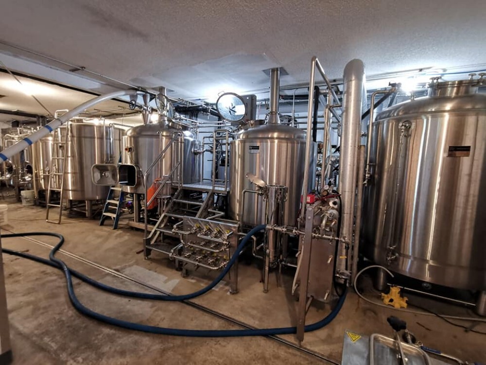 Sistema de elaboración de cerveza de 3 recipientes de 5BBL