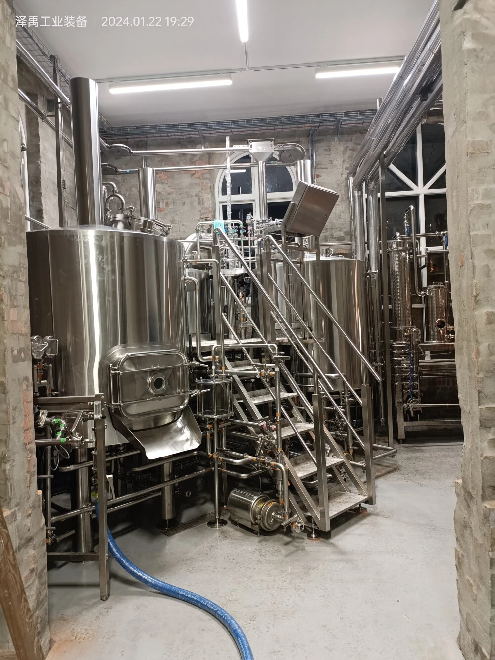 1000L Cerveza Equipo Semiautomático Controlado