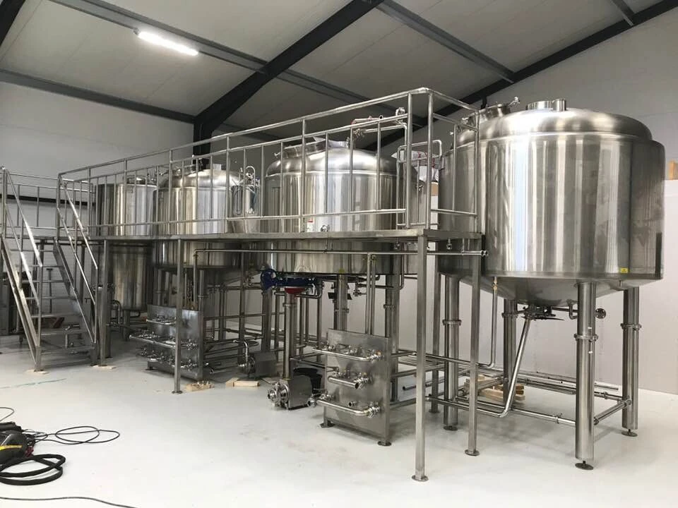 Sistema de sala de cocimiento semiautomático de 2000L