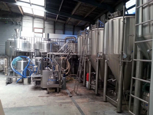Sistema de sala de cocimiento semiautomático de 2000L