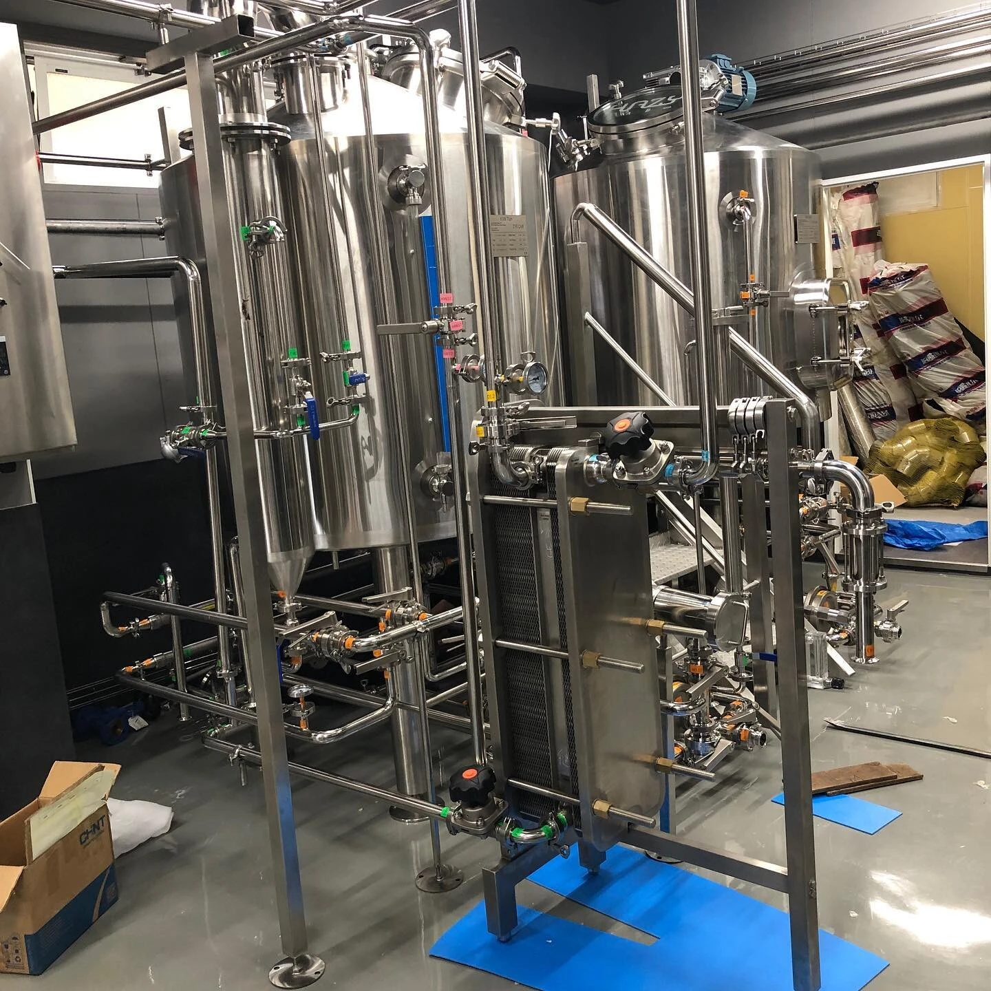 Sala de cocción de 2 recipientes de 5BBL