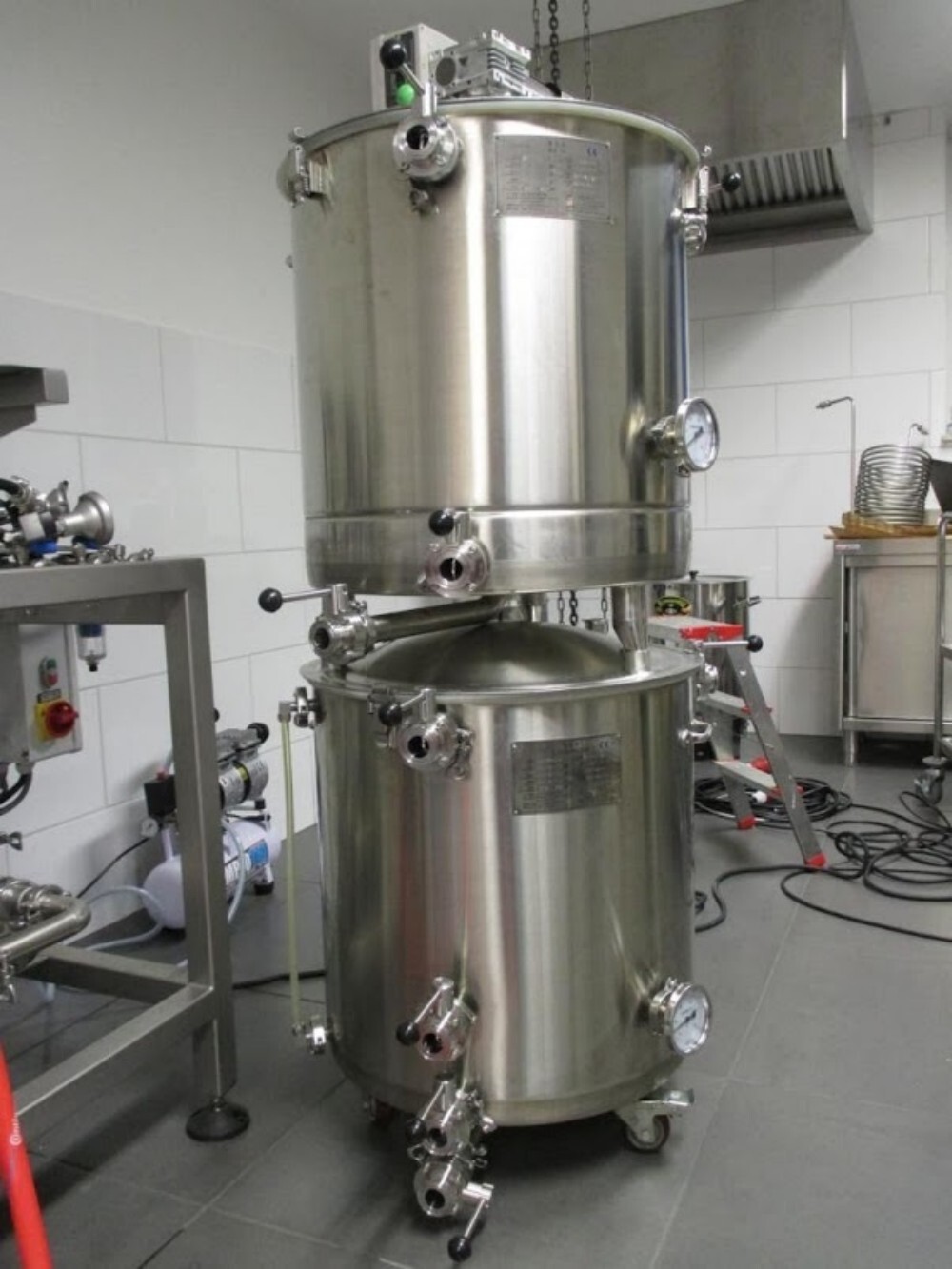 Equipo de elaboración de cerveza de 100L, 300L y 600L