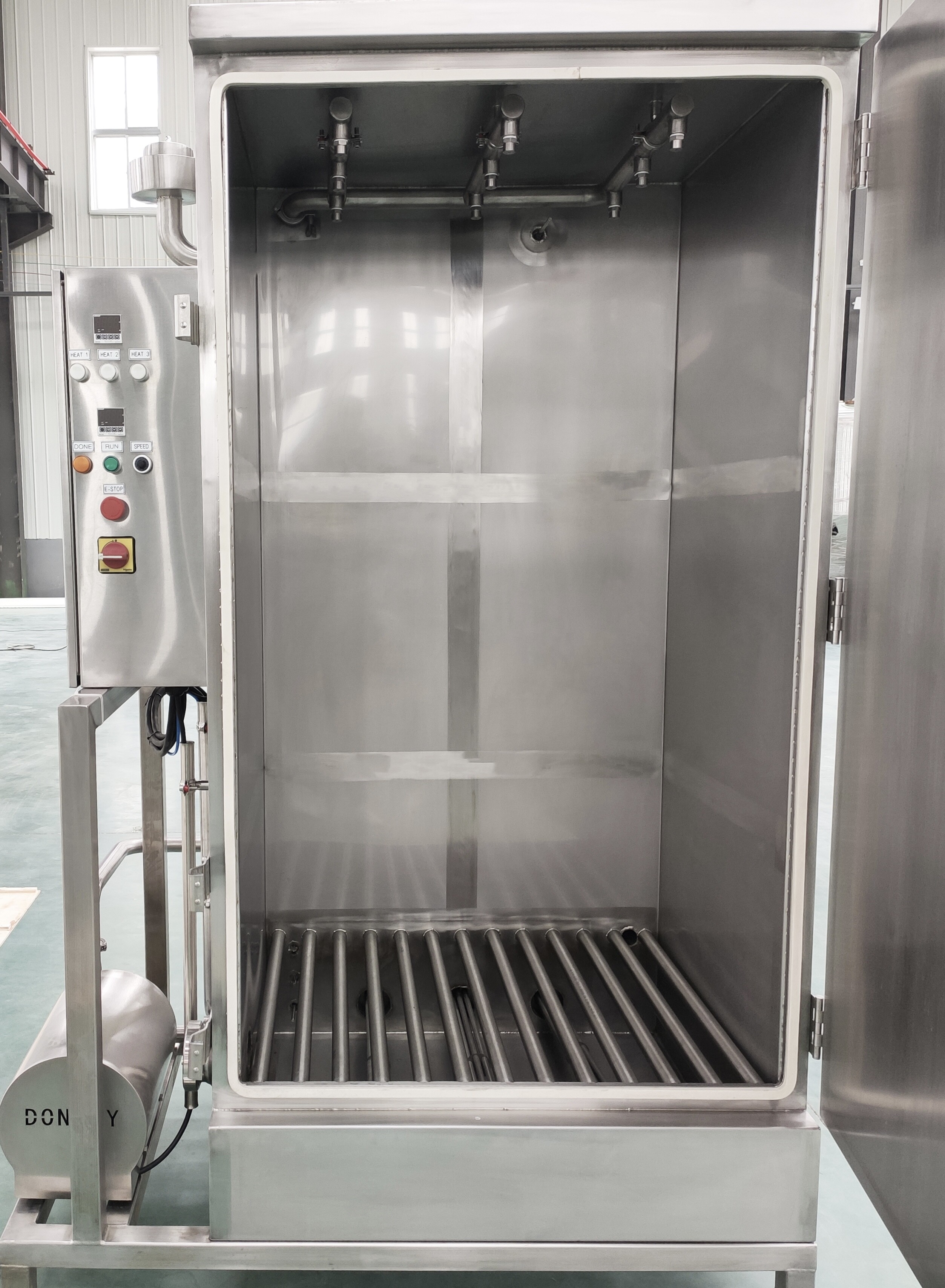 Pasteurizador de cámara con control PID