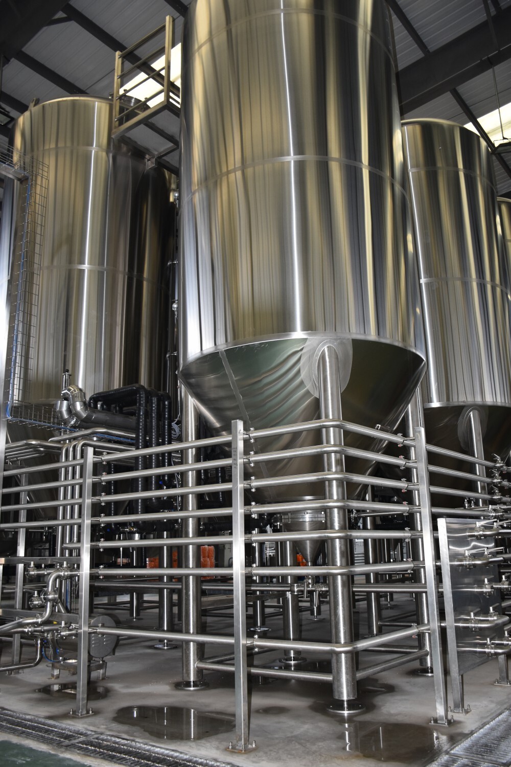 Cuve de fermentation conique