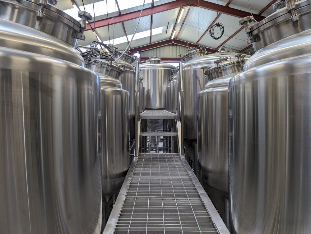 Cuve de fermentation conique