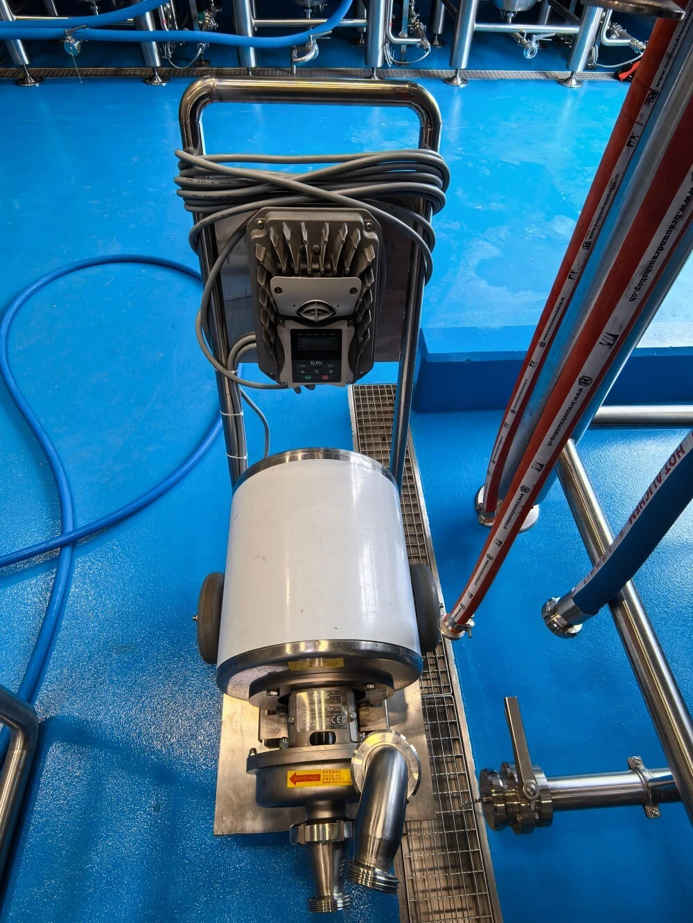 Pompe centrifuge mobile
