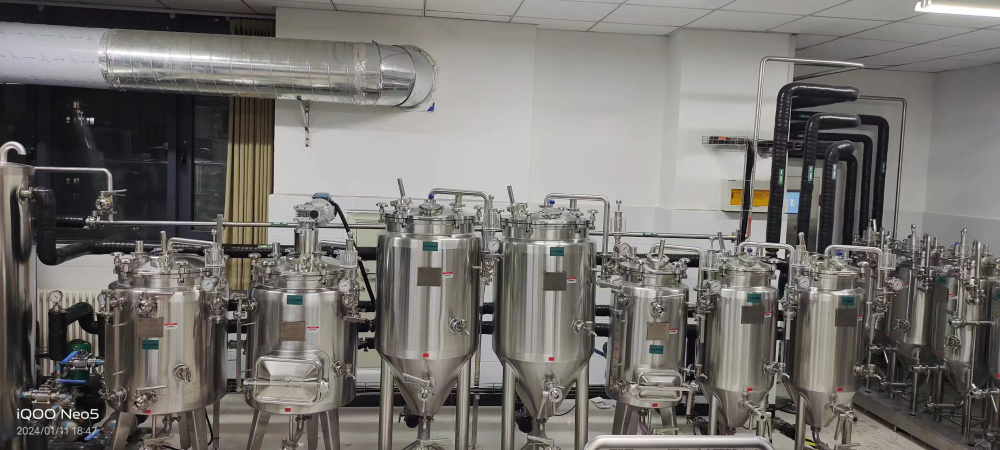 Système de brassage expérimental 100L