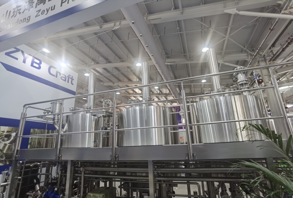 1000L 3 Cuves Équipement de Brassage Automatique