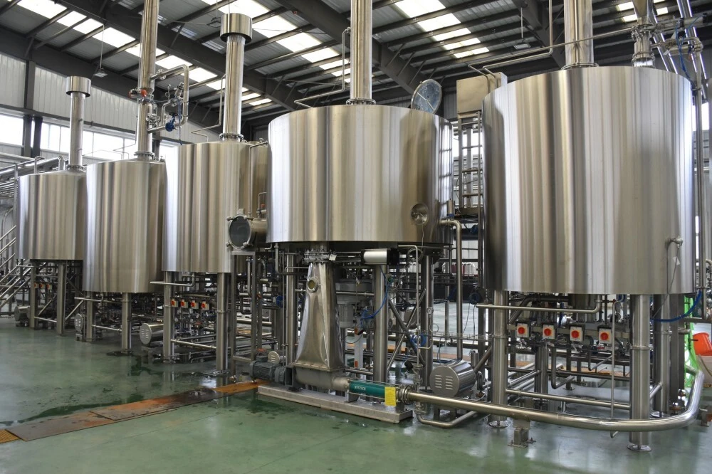 2500L 5 cuves de brassage