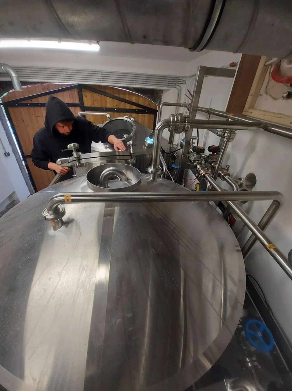 Salle de brassage 500L 3 cuves