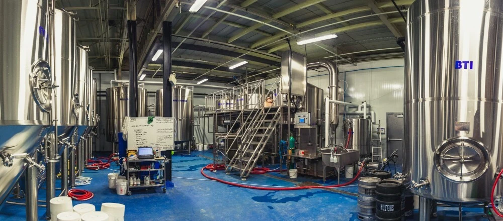 2500L 3 cuves de brassage