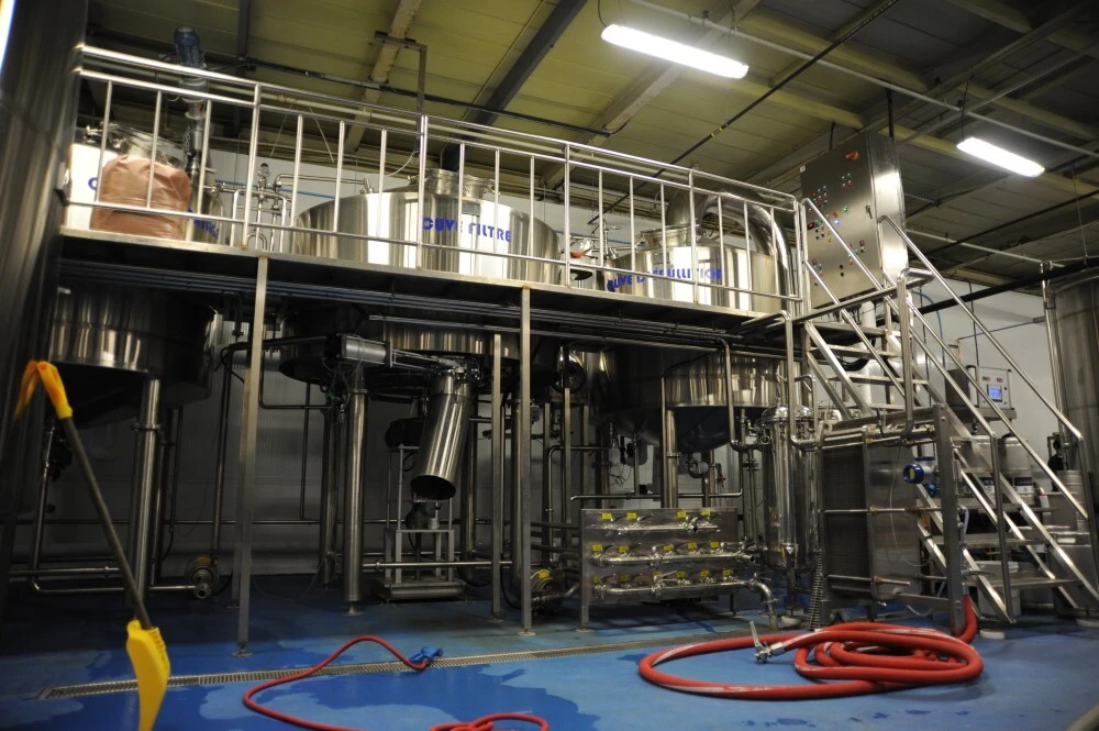 2500L 3 cuves de brassage