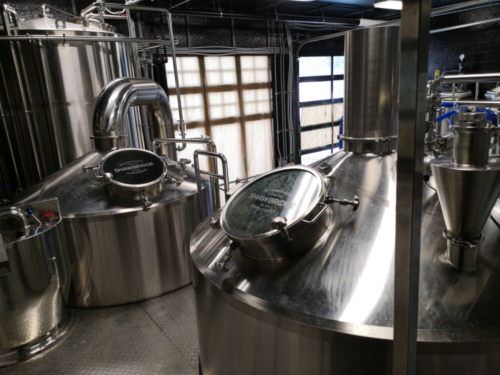 2500L Salle de brassage à 3 cuves