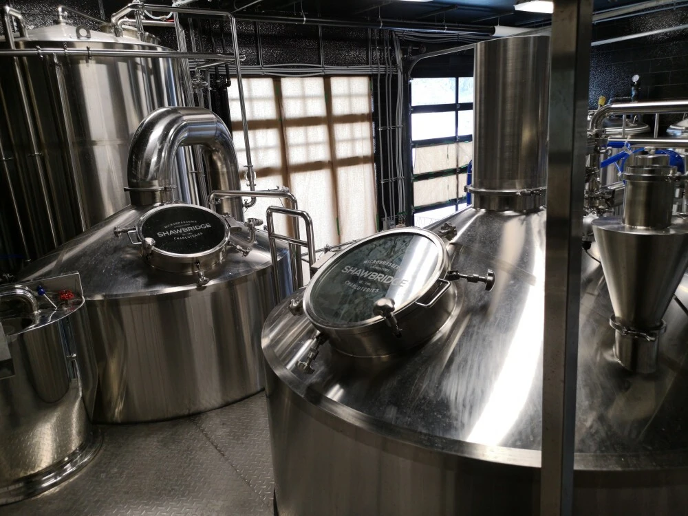 2500L 3 cuves de brassage