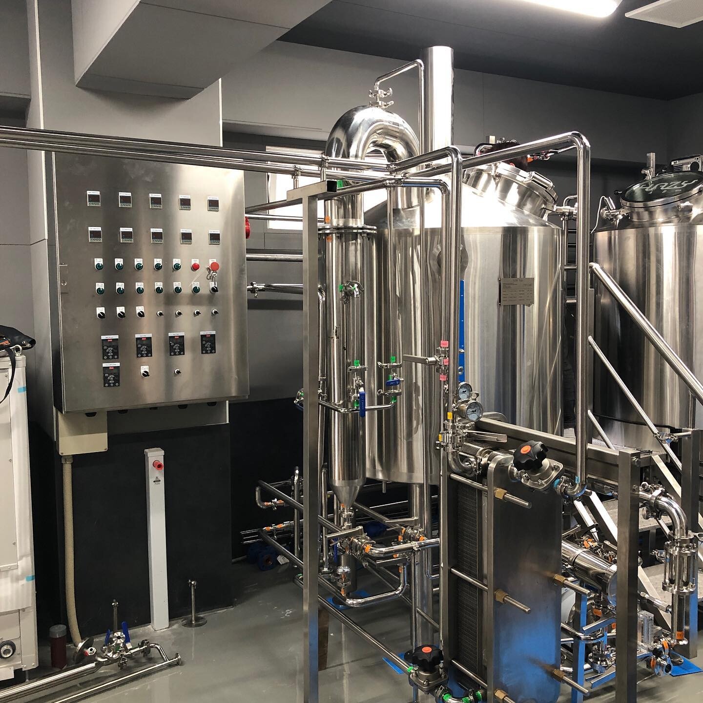 Salle de brassage 5BBL à 2 cuves