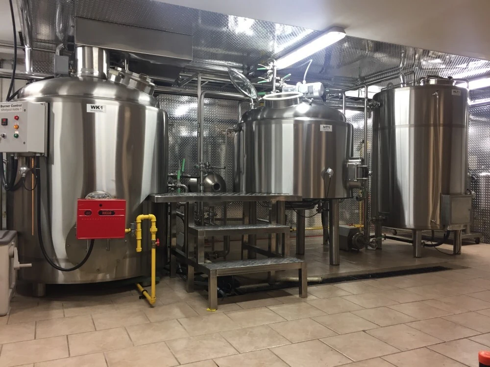 5BBL 2 Vessel Brewhouse Direct Fire Heating (Chauffage à feu direct)