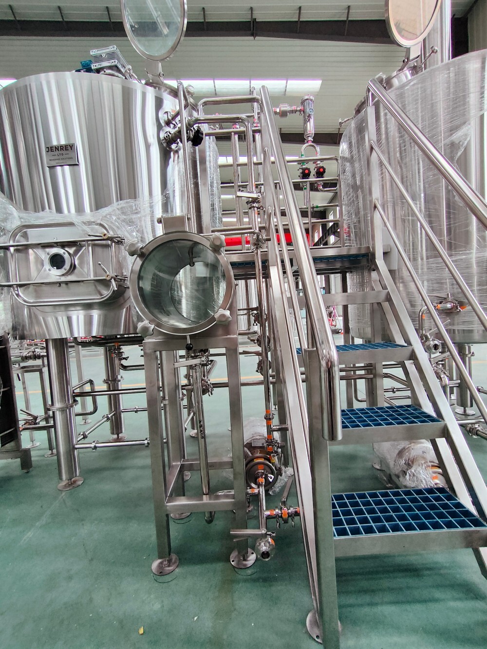 Salle de brassage à 2 cuves 10BBL