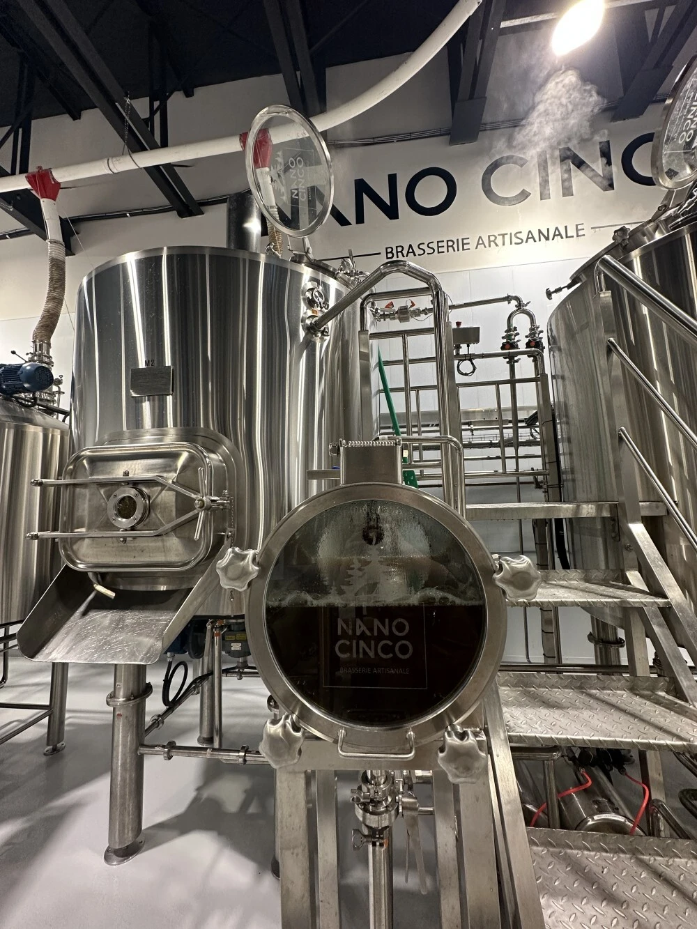 Salle de brassage à 2 cuves 10BBL