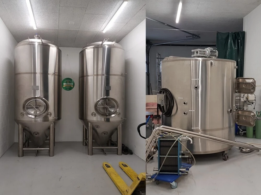 Salle de brassage de bière 1000L