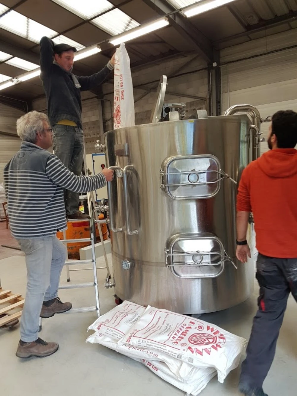 Salle de brassage de bière 1000L