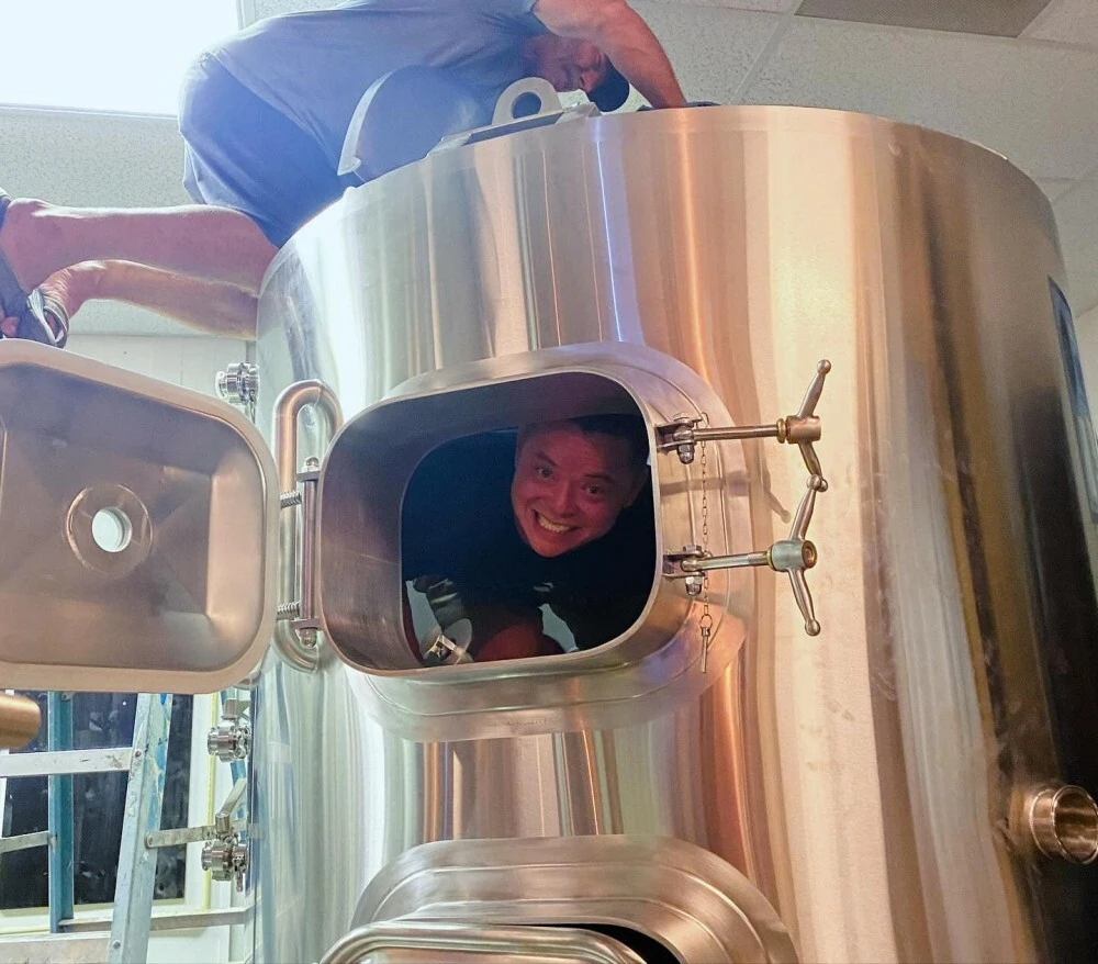 Salle de brassage de bière 1000L