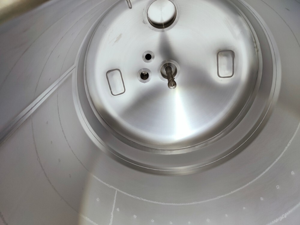 Vertikaler Klar-Biertank