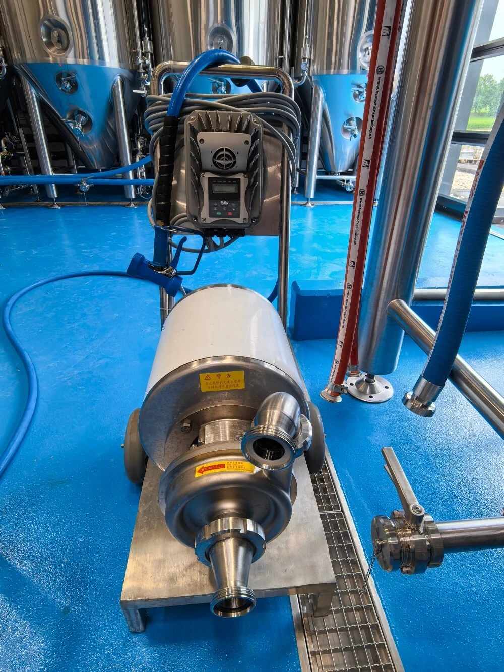 Mobile Zentrifugalpumpe