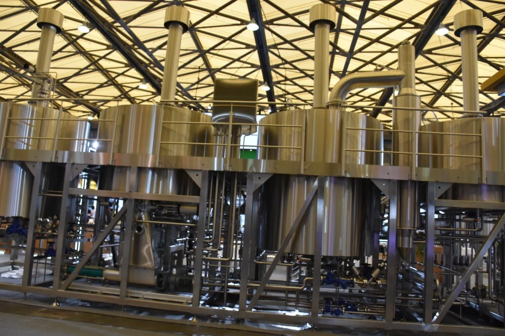 2500L 4-Behälter-Brauanlage