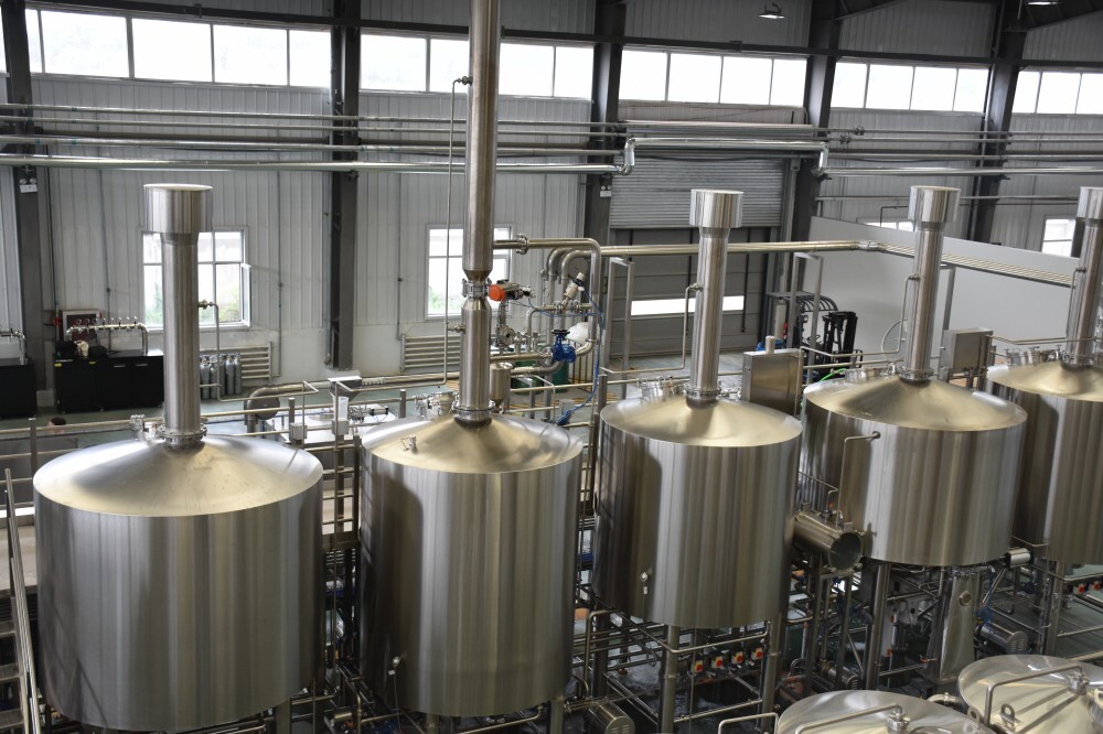 2500L 5-Gefäß-Brauanlage 2500L 5-Gefäß-Brauanlage